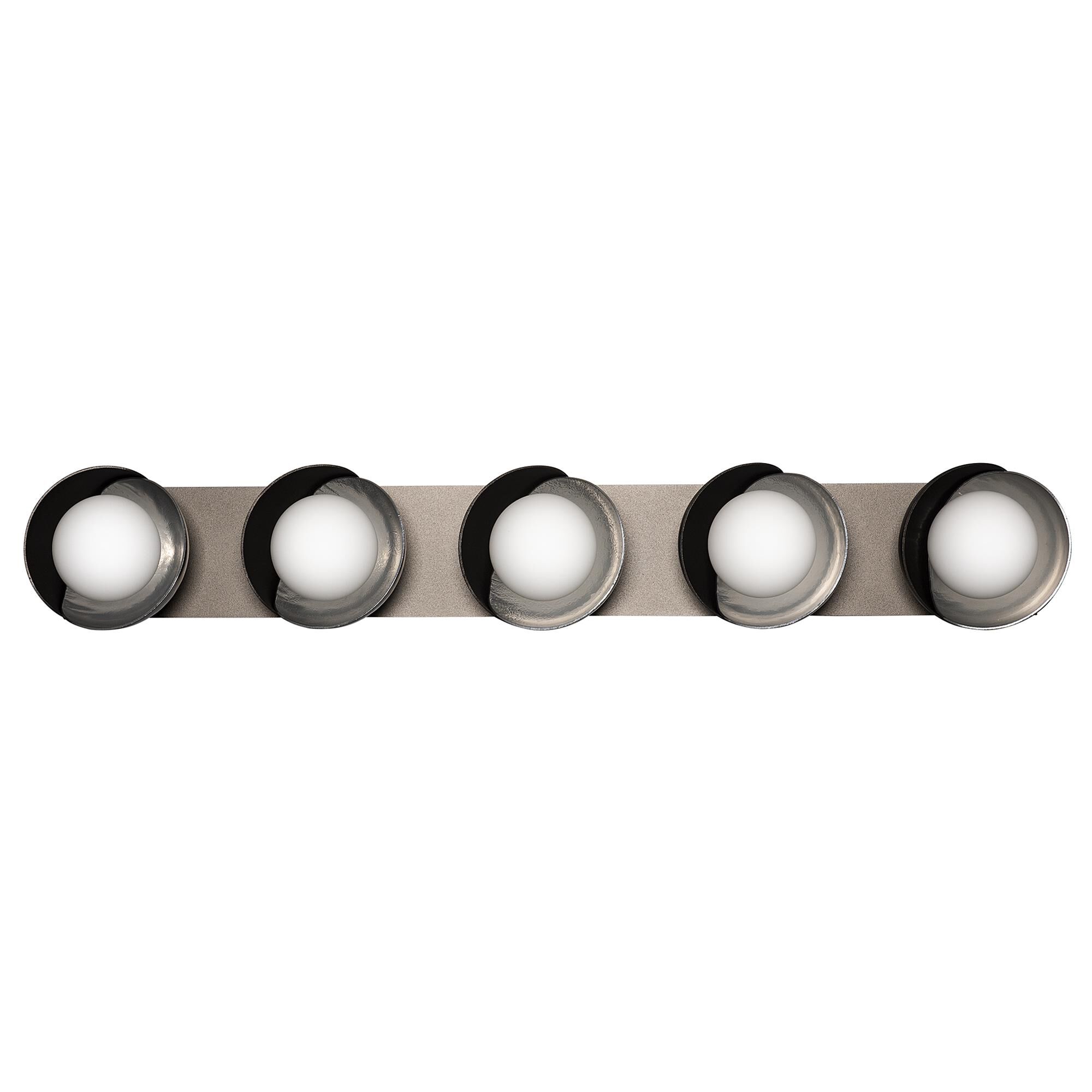 Shown in Oil Rubbed Bronze finish and Opal glass and Sterling (85) accent
