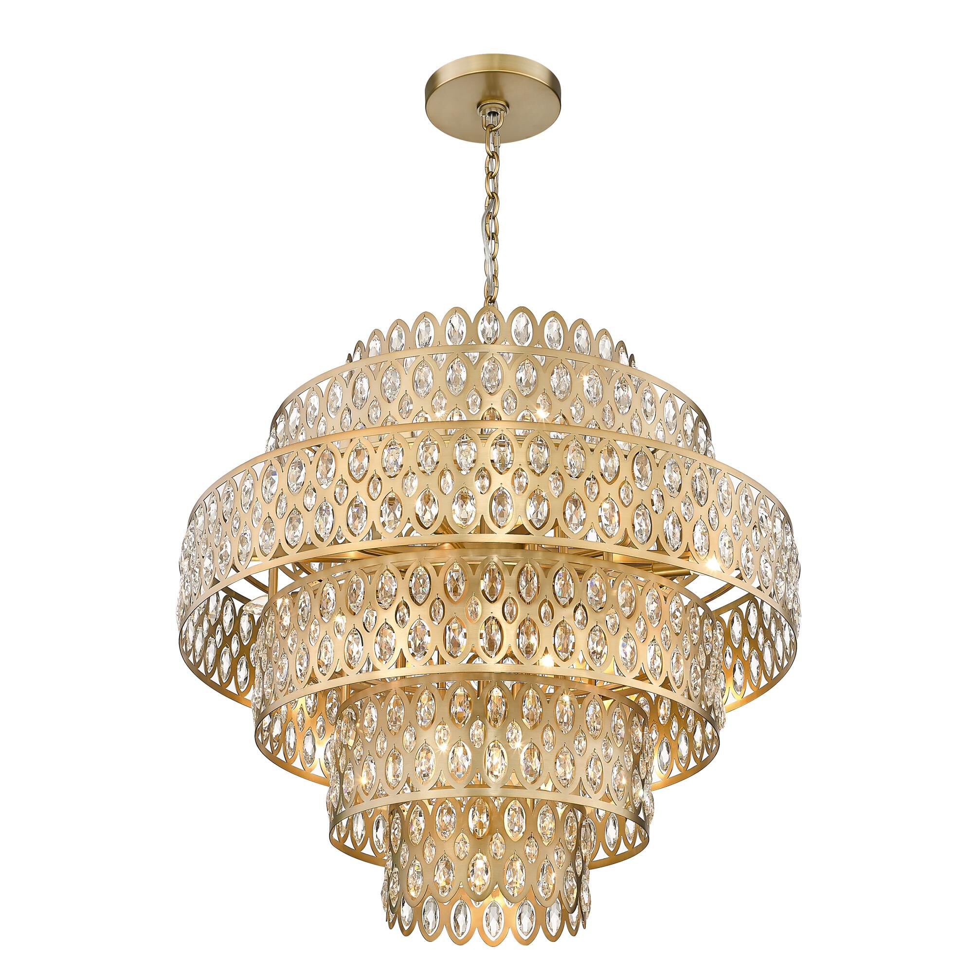 Dealey 32 Inch 17 Light Chandelier by Z-Lite