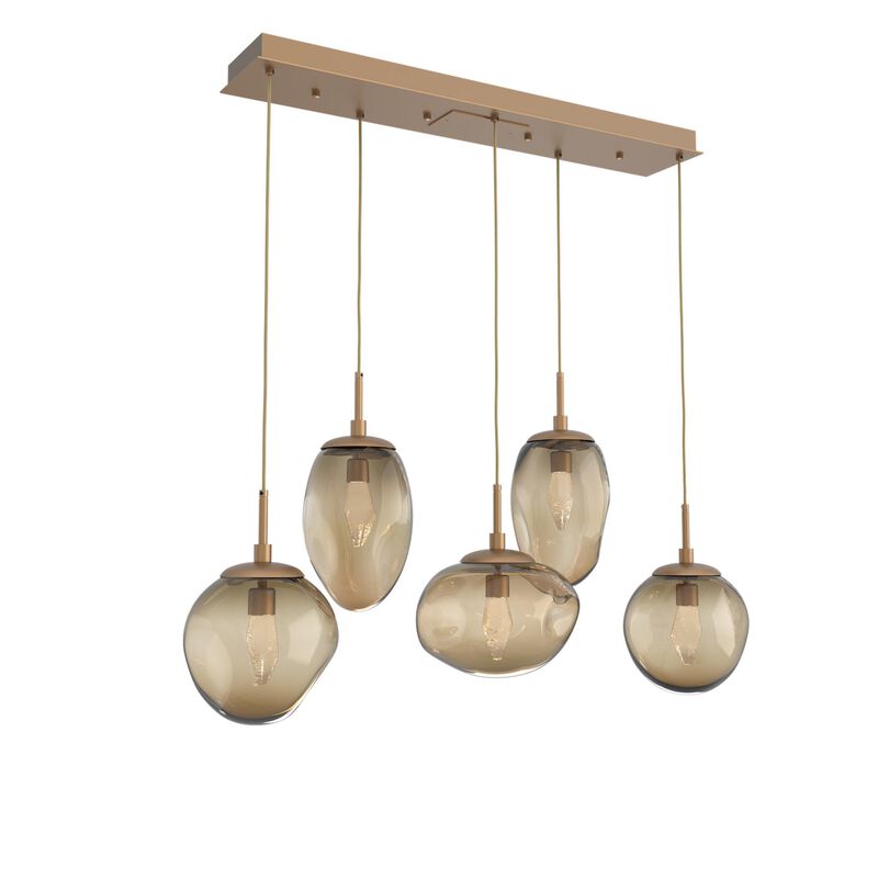 Cosmos 42 Inch 5 Light Multi Light Pendant by Hammerton Studio