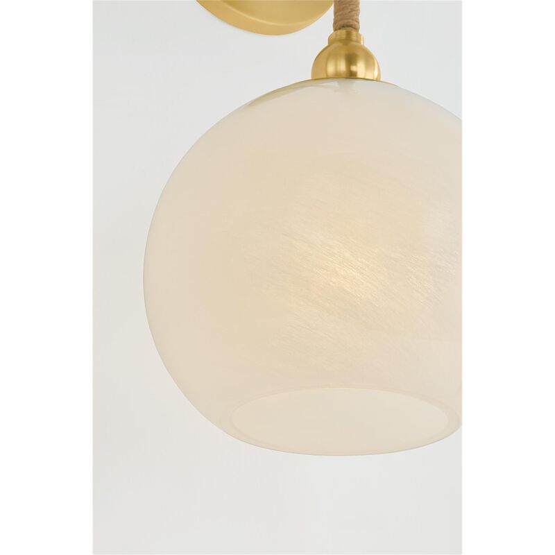 Mandy Cheng Abbie Medium Wall Sconce by Mitzi