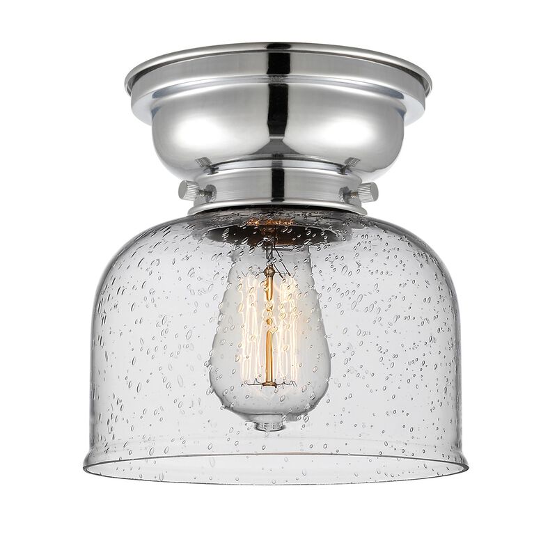 Bruno Marashlian Large Bell 8 Inch 1 Light Flush Mount by Innovations Lighting