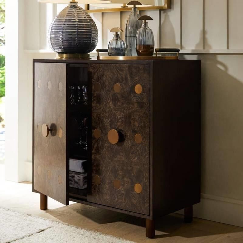 Shown in Truffle Burl finish