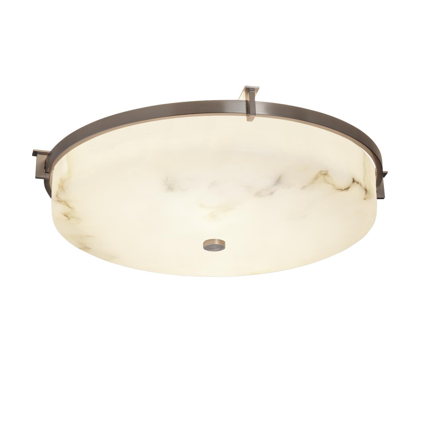 Lumenaria 20 Inch 3 Light Flush Mount by Justice Design Group