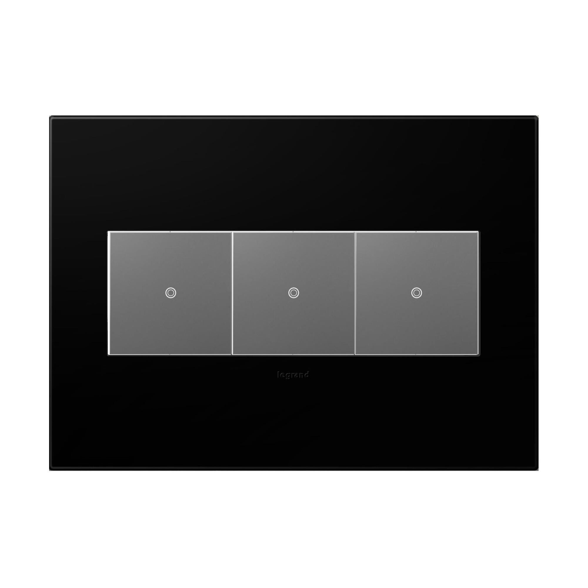 adorne Plastics 3 Gang Wall Plate by Legrand