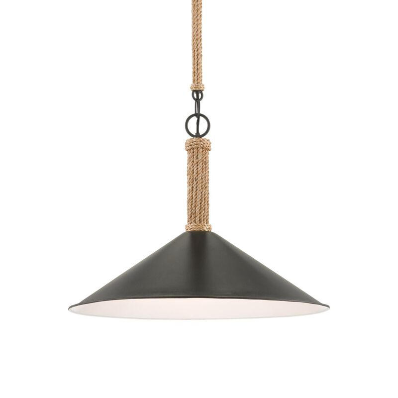 Ocracoke Large Pendant by Currey and Company