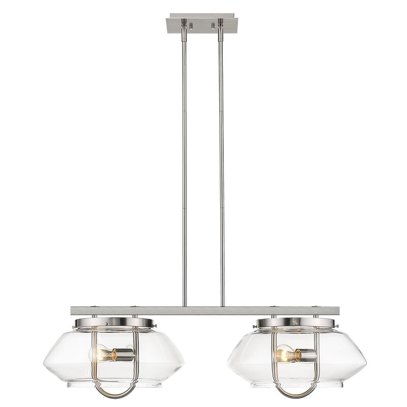 Garner 38 Inch 4 Light Linear Suspension Light by Trend Lighting