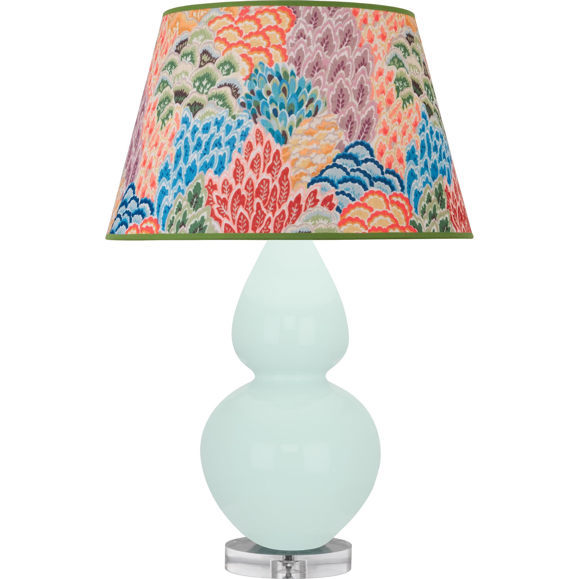 Double Gourd 31 Inch Table Lamp by Robert Abbey