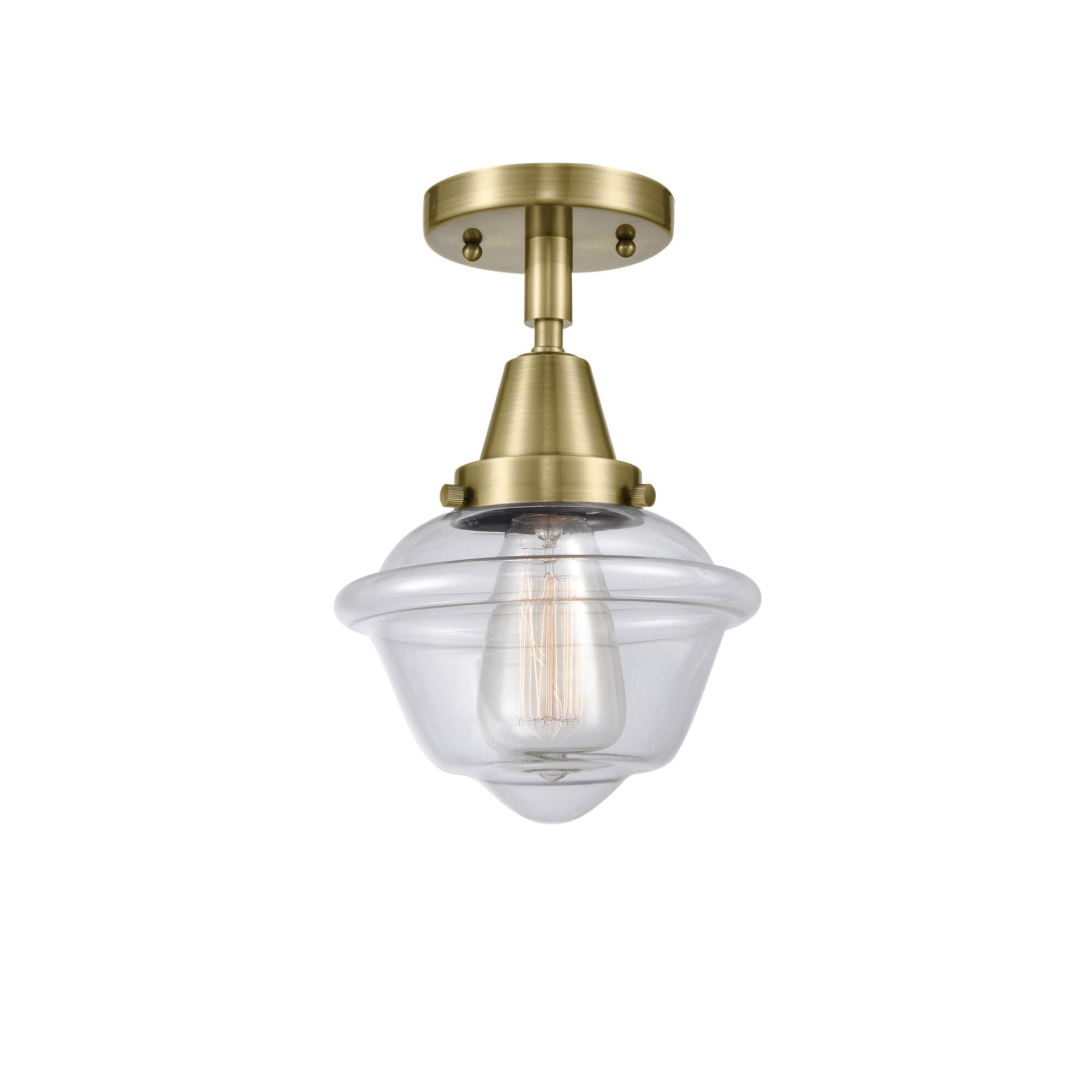 Bruno Marashlian Oxford 7 Inch 1 Light Flush Mount by Innovations Lighting