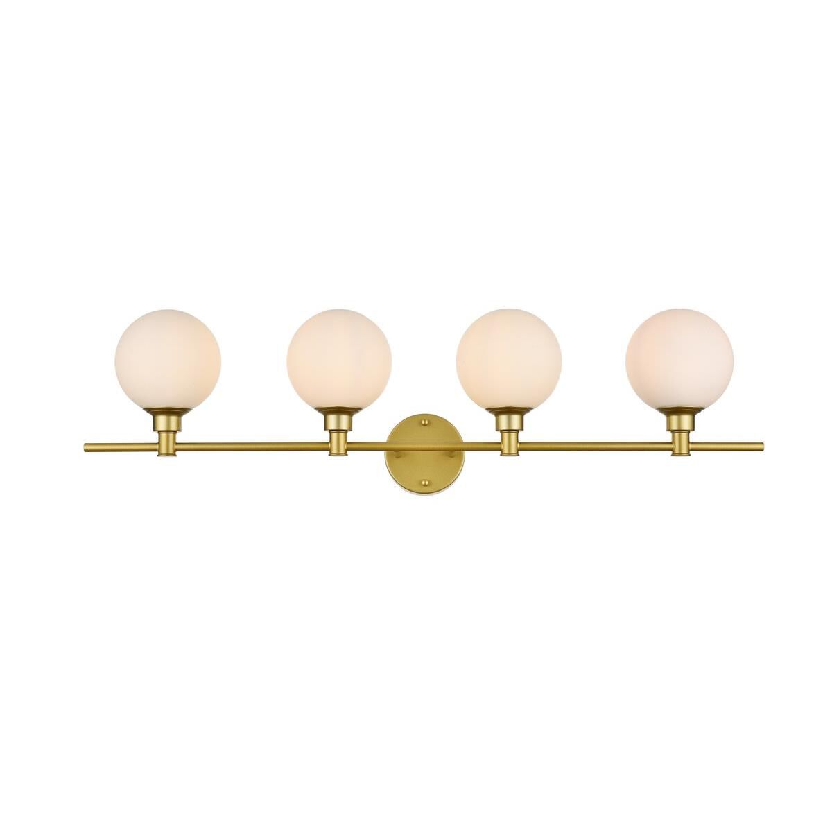 Cordelia 38 Inch 4 Light Bath Vanity Light by Elegant Lighting
