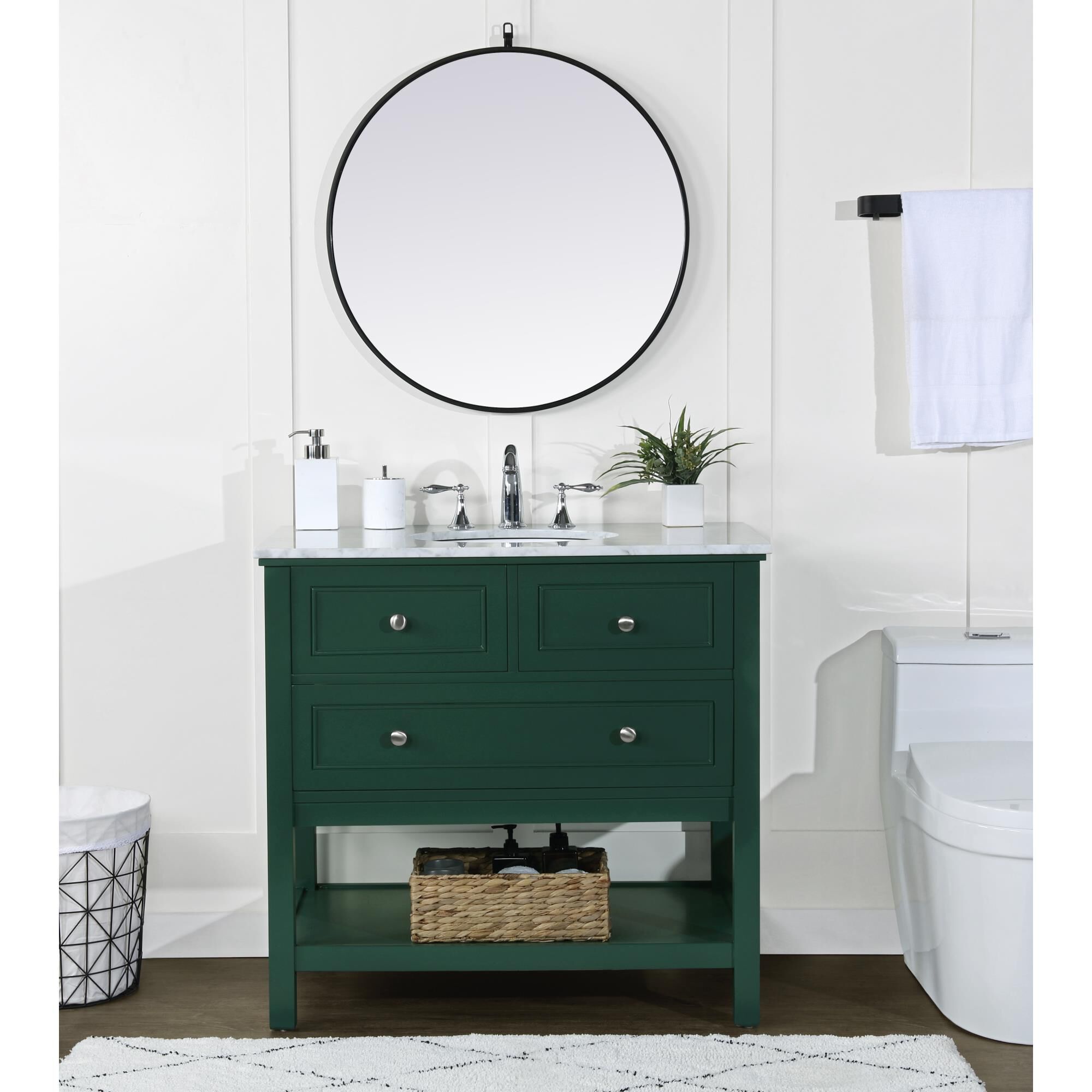 Metropolis Bath Vanity by Elegant Decor