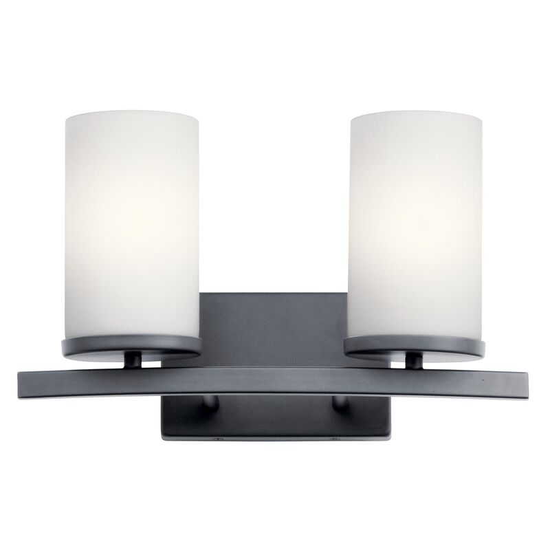 Crosby 15 Inch Bath Vanity Light by Kichler