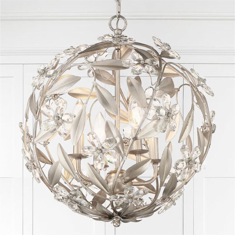 Marselle Small Pendant Light by Crystorama