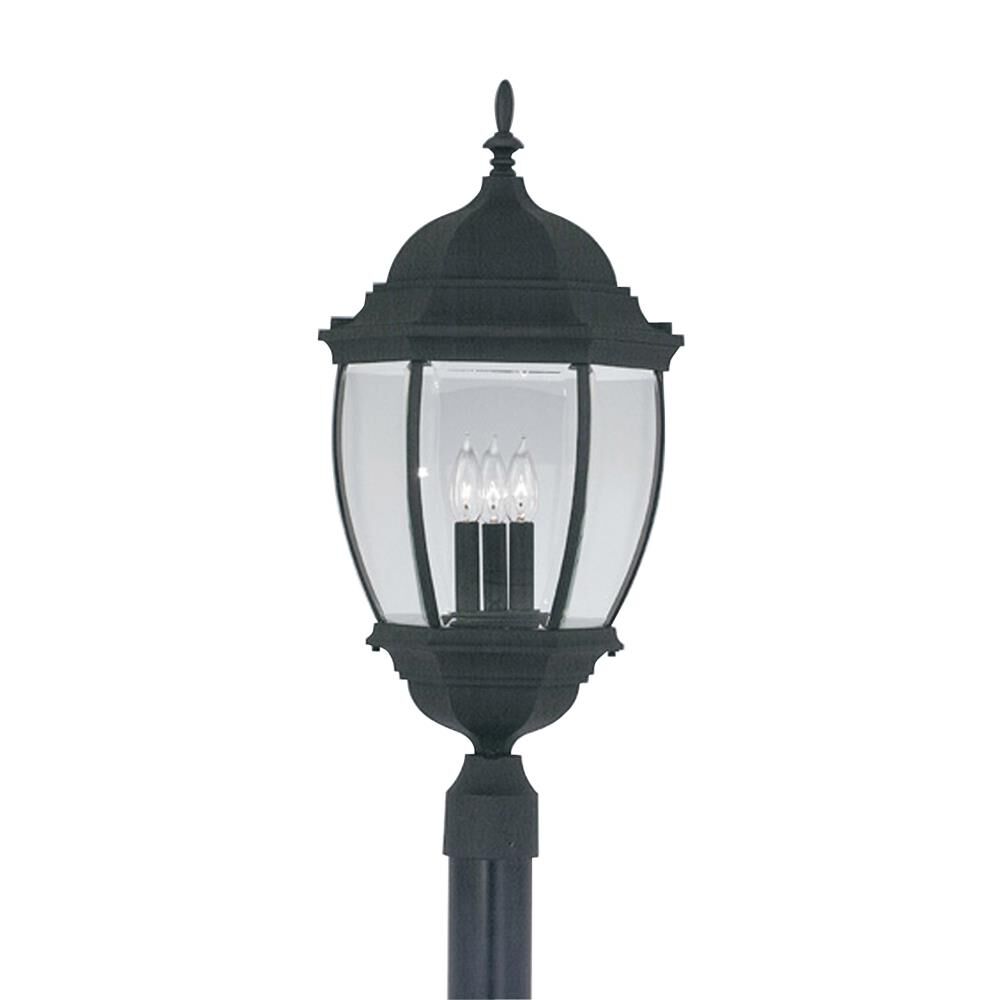 Tiverton 28 Inch Tall 3 Light Outdoor Post Lamp by Designers Fountain