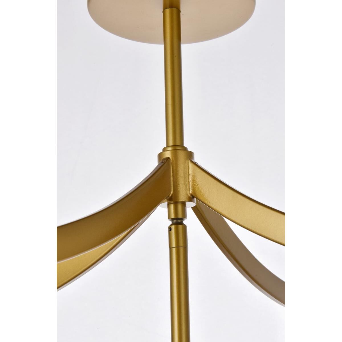 Kiera 14 Inch Cage Pendant by Elegant Lighting