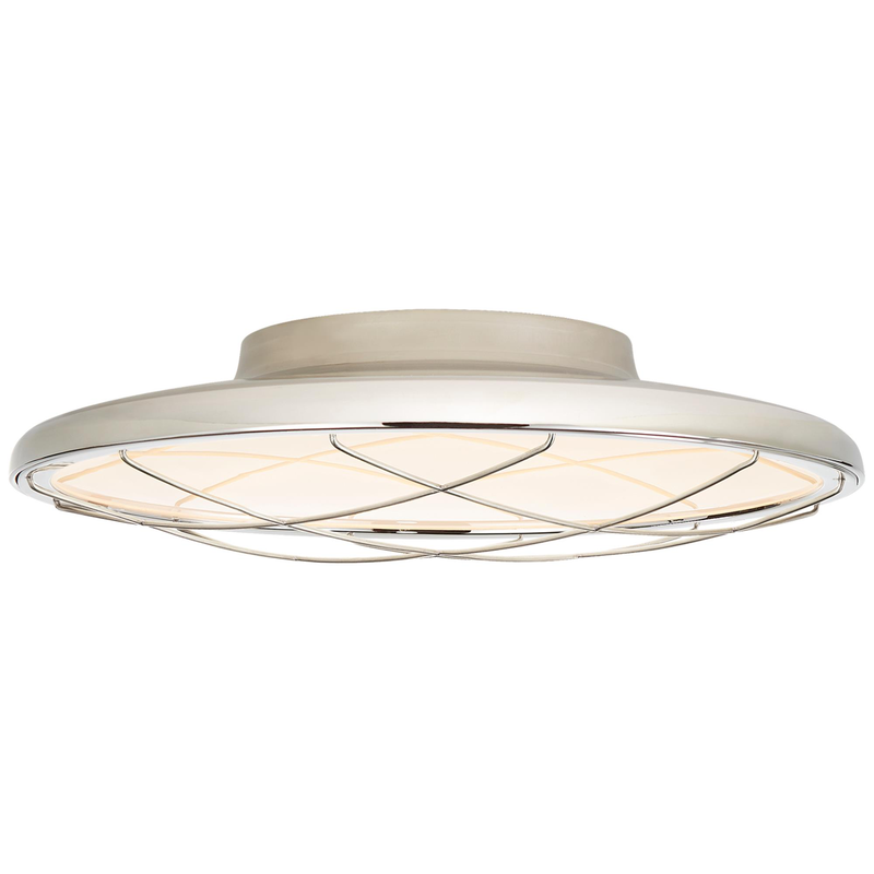 Peter Bristol Dot 13 Inch 1 Light LED Flush Mount by Visual Comfort Signature Collection