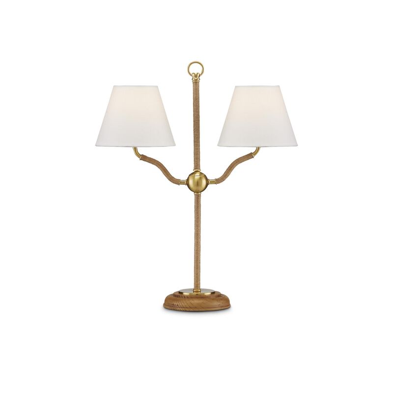 Sirocco 22 Inch Desk Lamp by Currey and Company