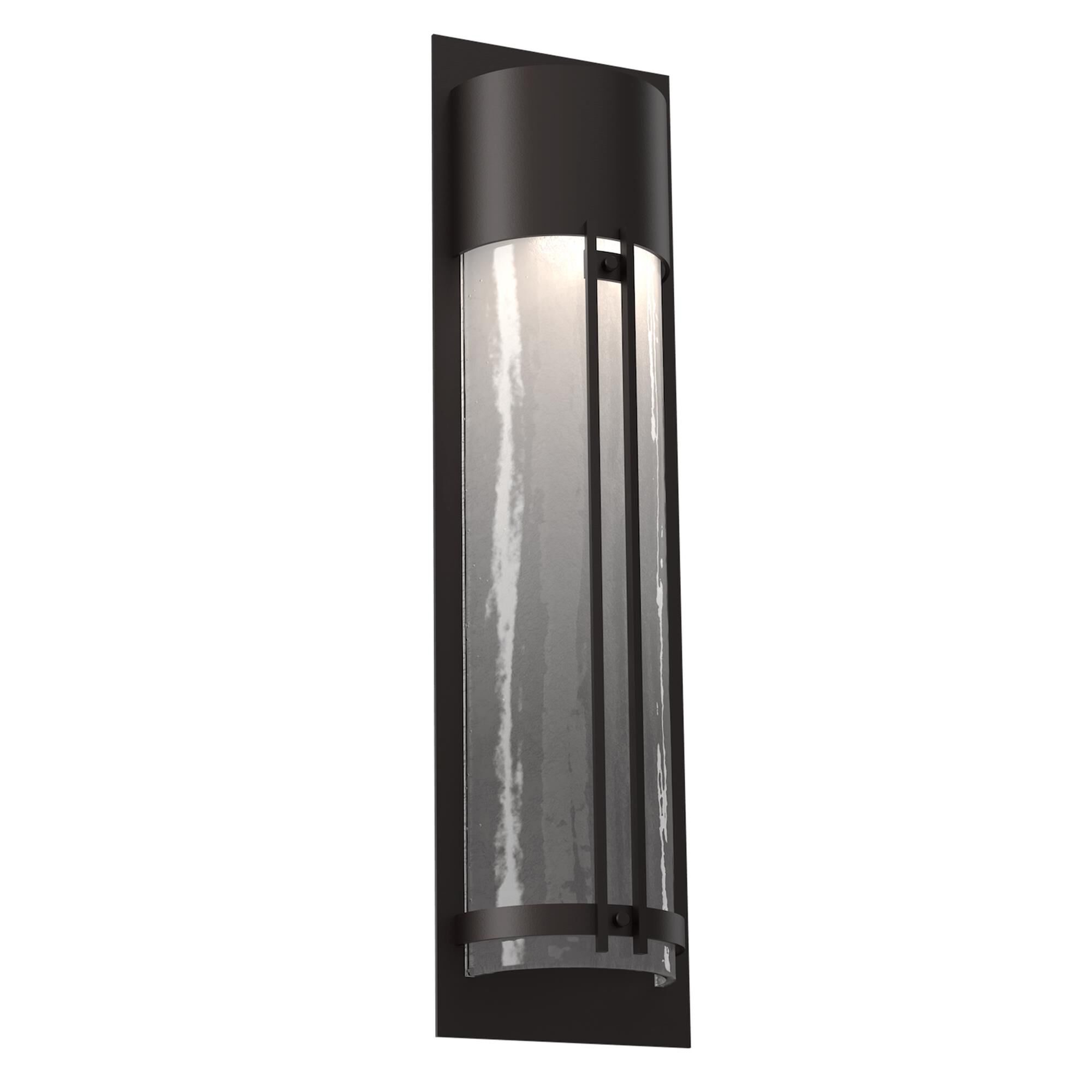 Shown in Statuary Bronze finish and Frosted Granite glass