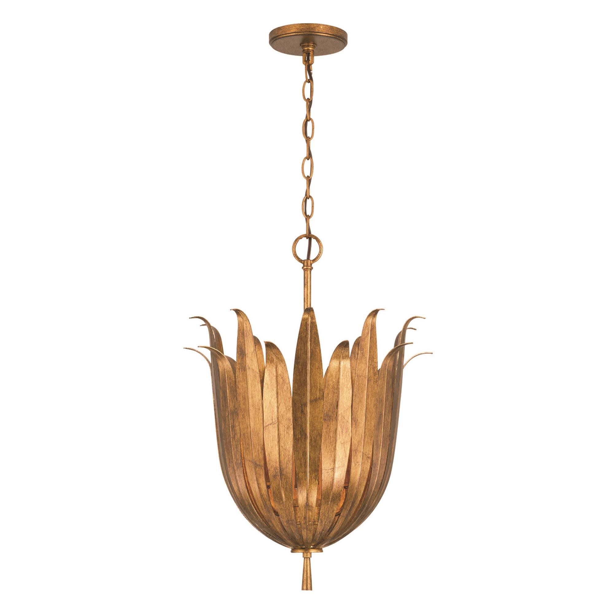 Shown in Antique Gold finish