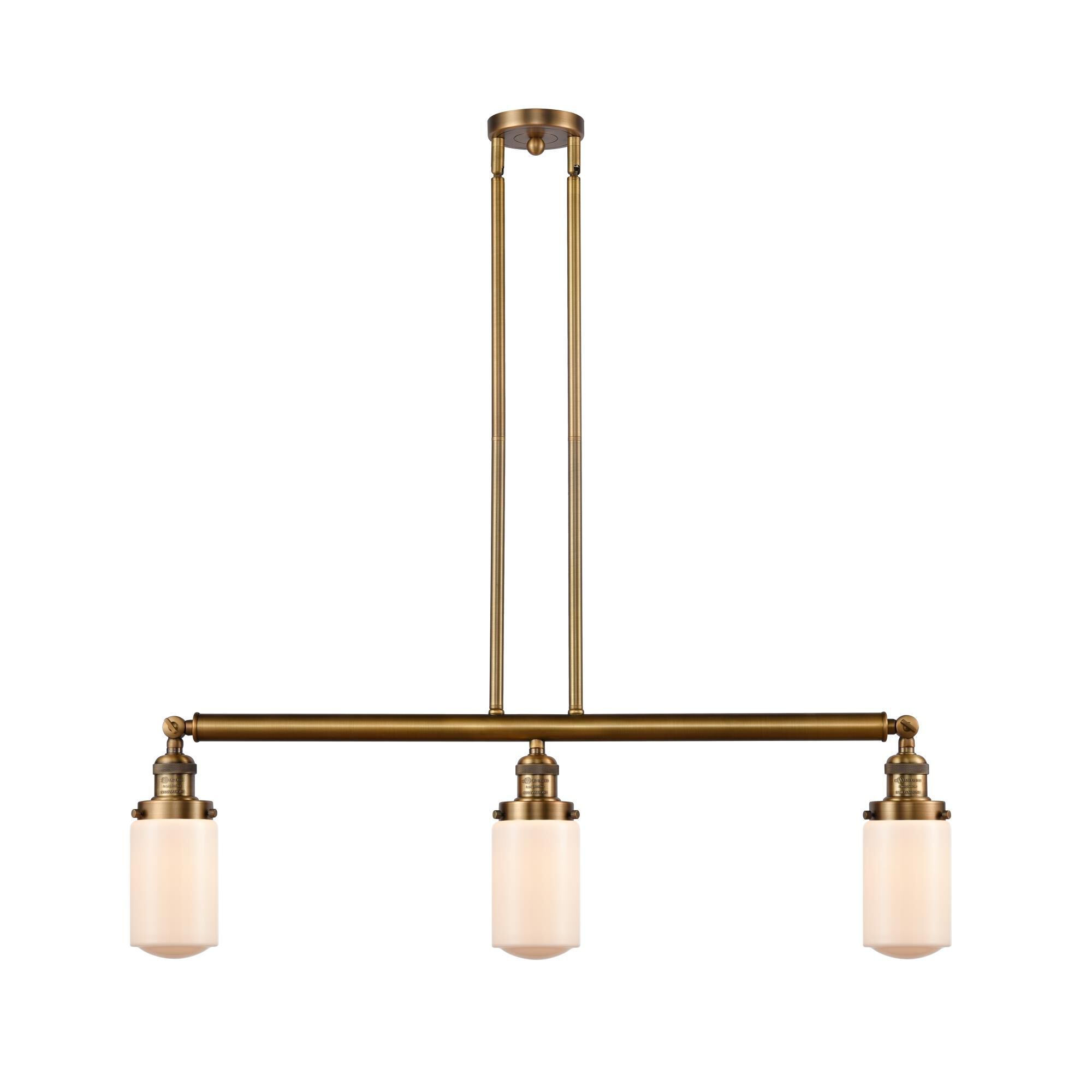 Bruno Marashlian Dover 37 Inch 3 Light Linear Suspension Light by Innovations Lighting
