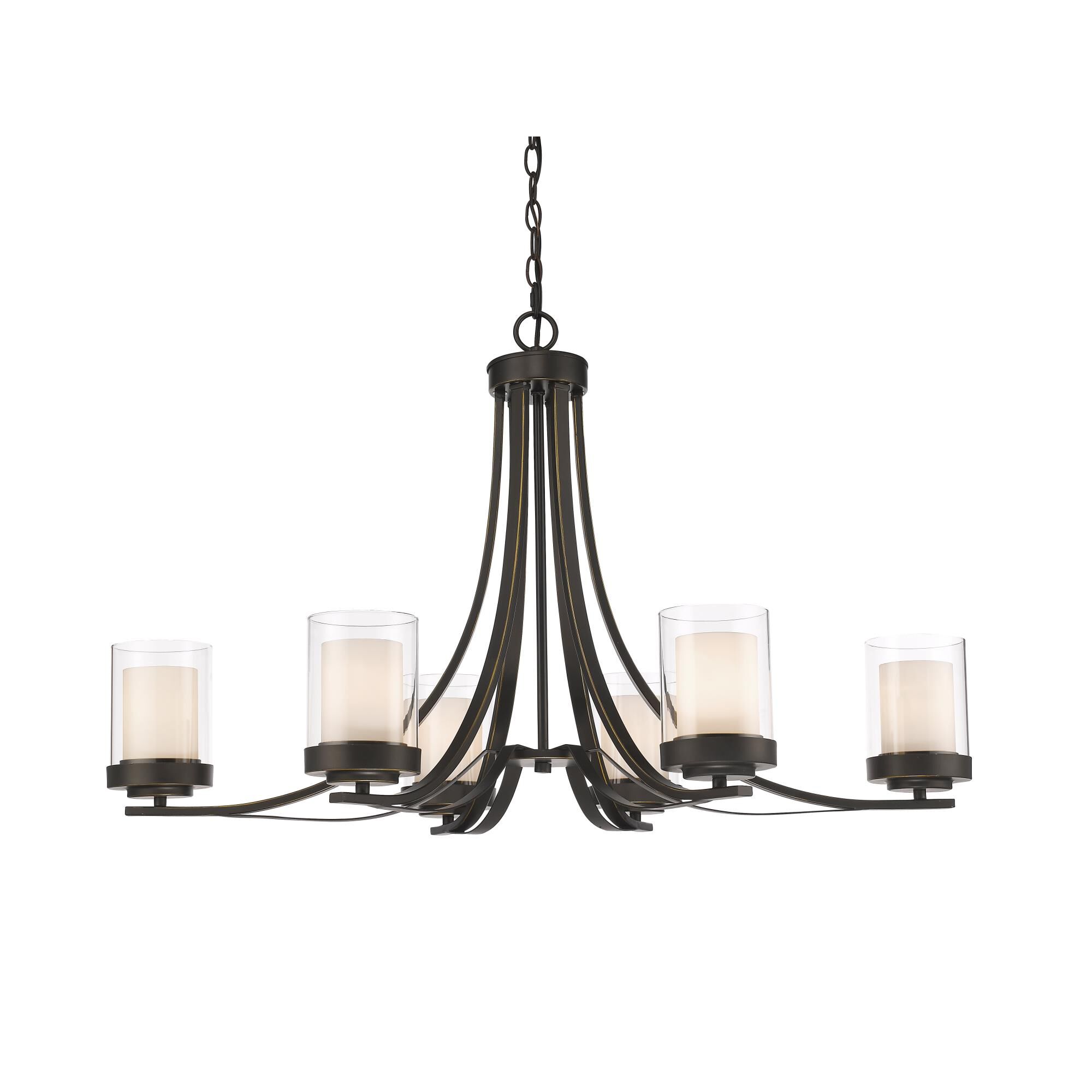 Shown in Olde Bronze finish and Glass shade