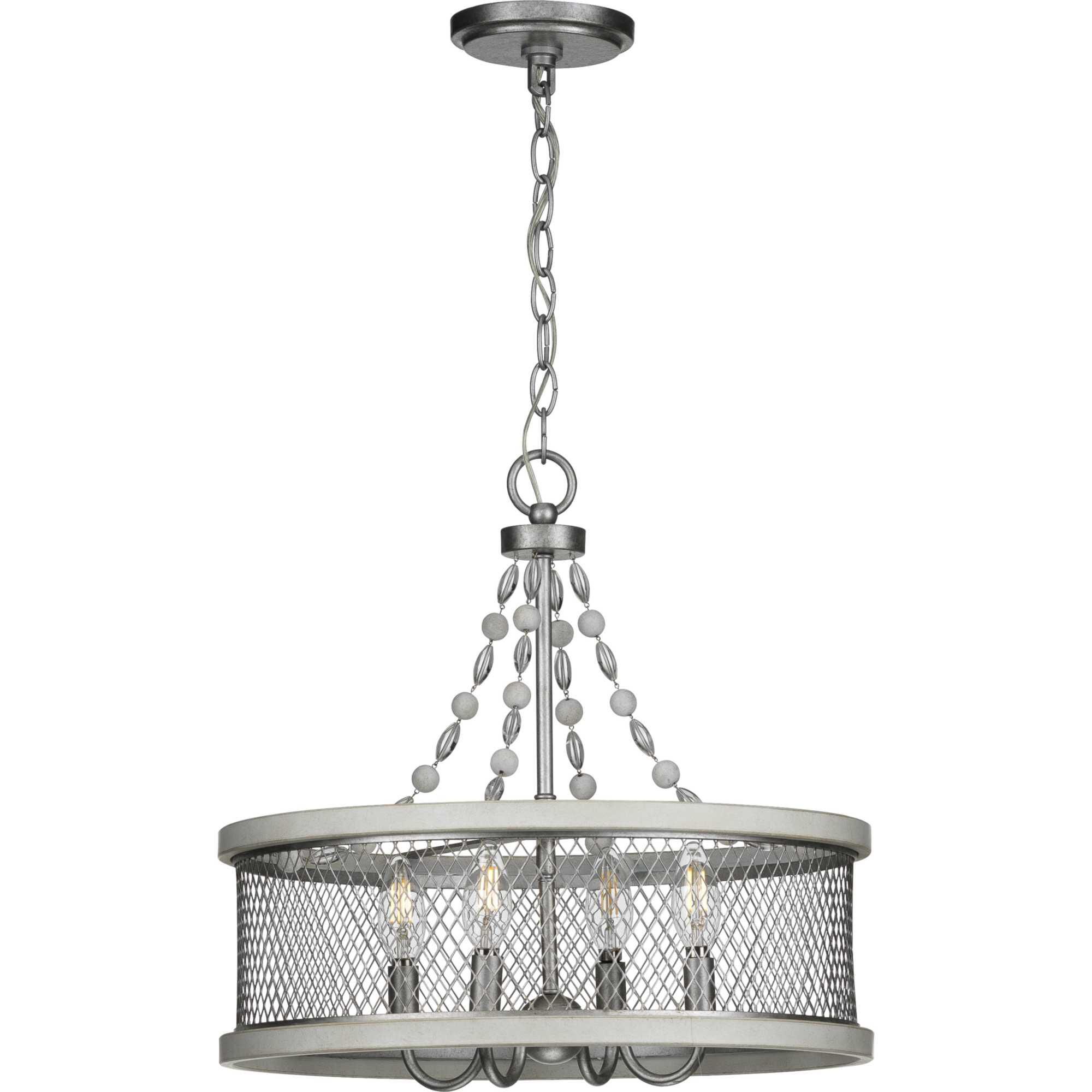 Austelle 18 Inch 4 Light Mini Chandelier by Progress Lighting