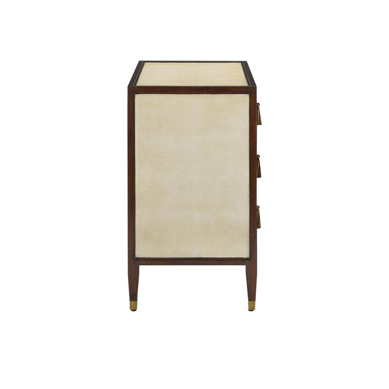Evie 32 Inch Storage Cabinet by Currey & Company