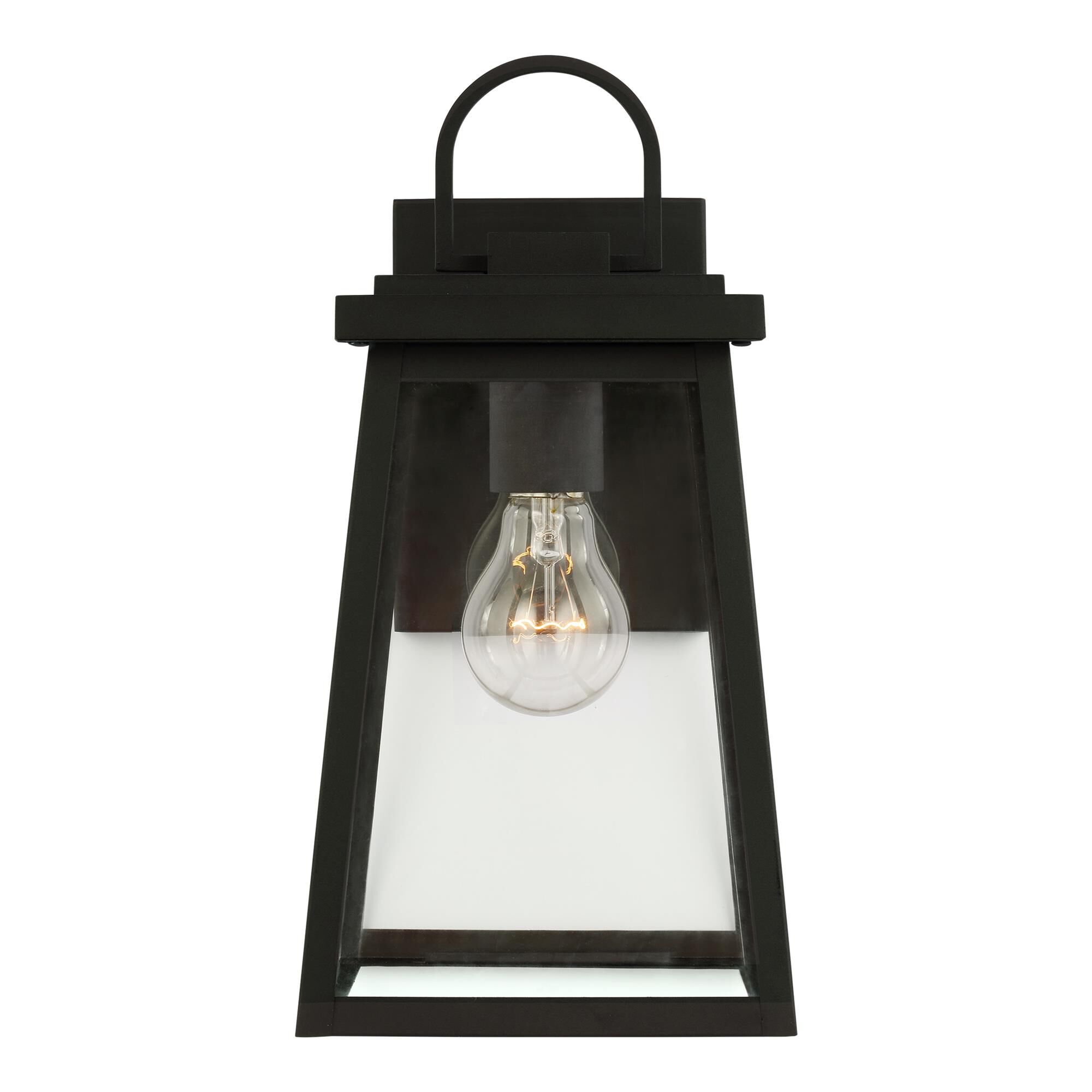 Shown in Black finish and Clear glass and Clear Glass And Etched Opal Glass s shade