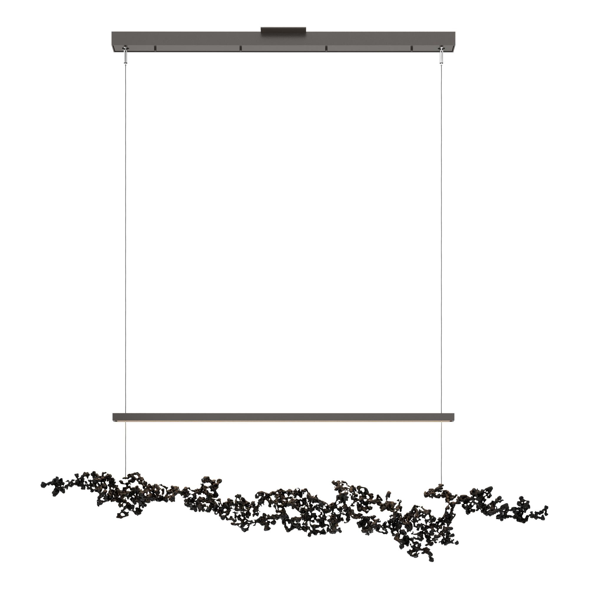 Shown in Oil Rubbed Bronze finish and Black Aluminum shade