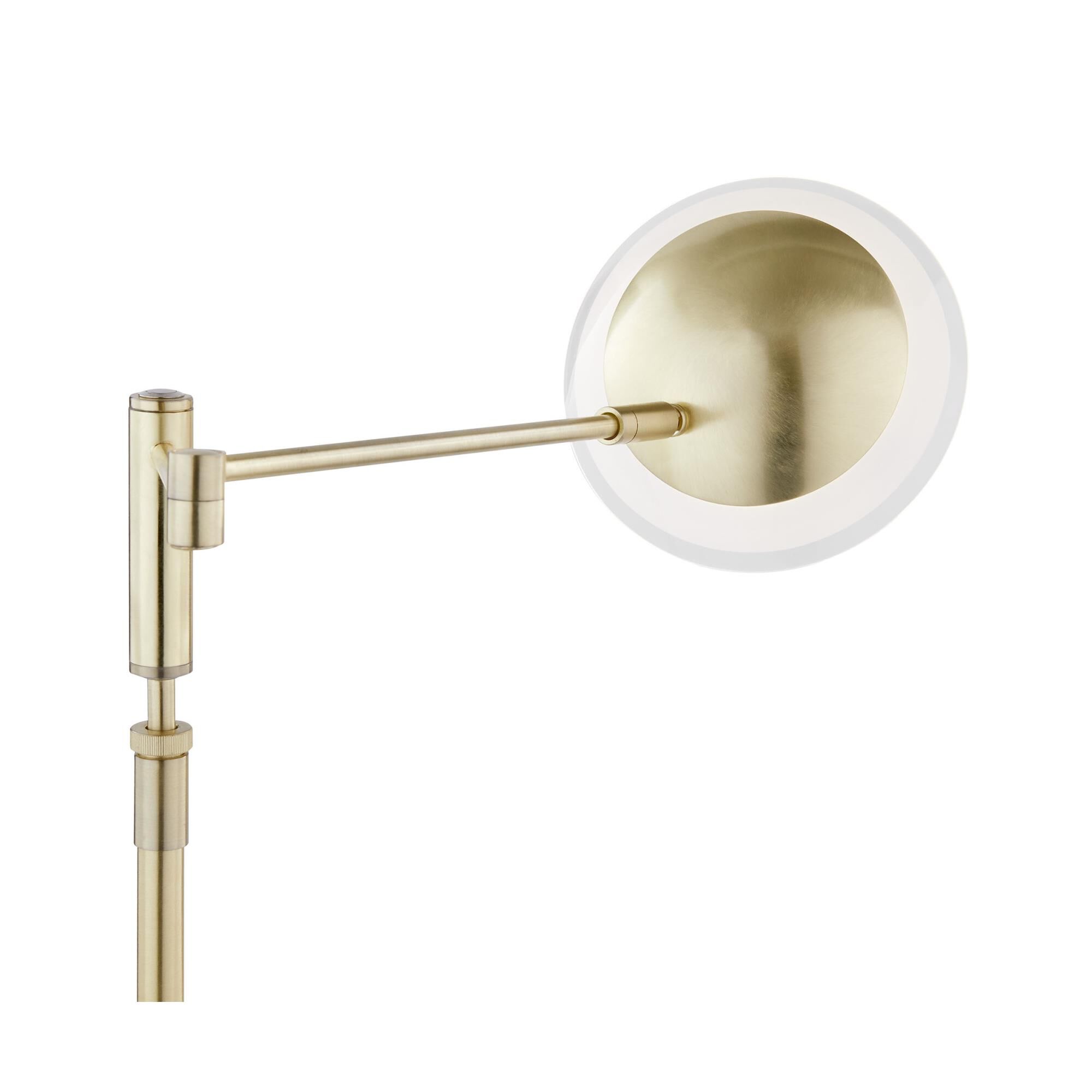 Shown in Satin Brass finish