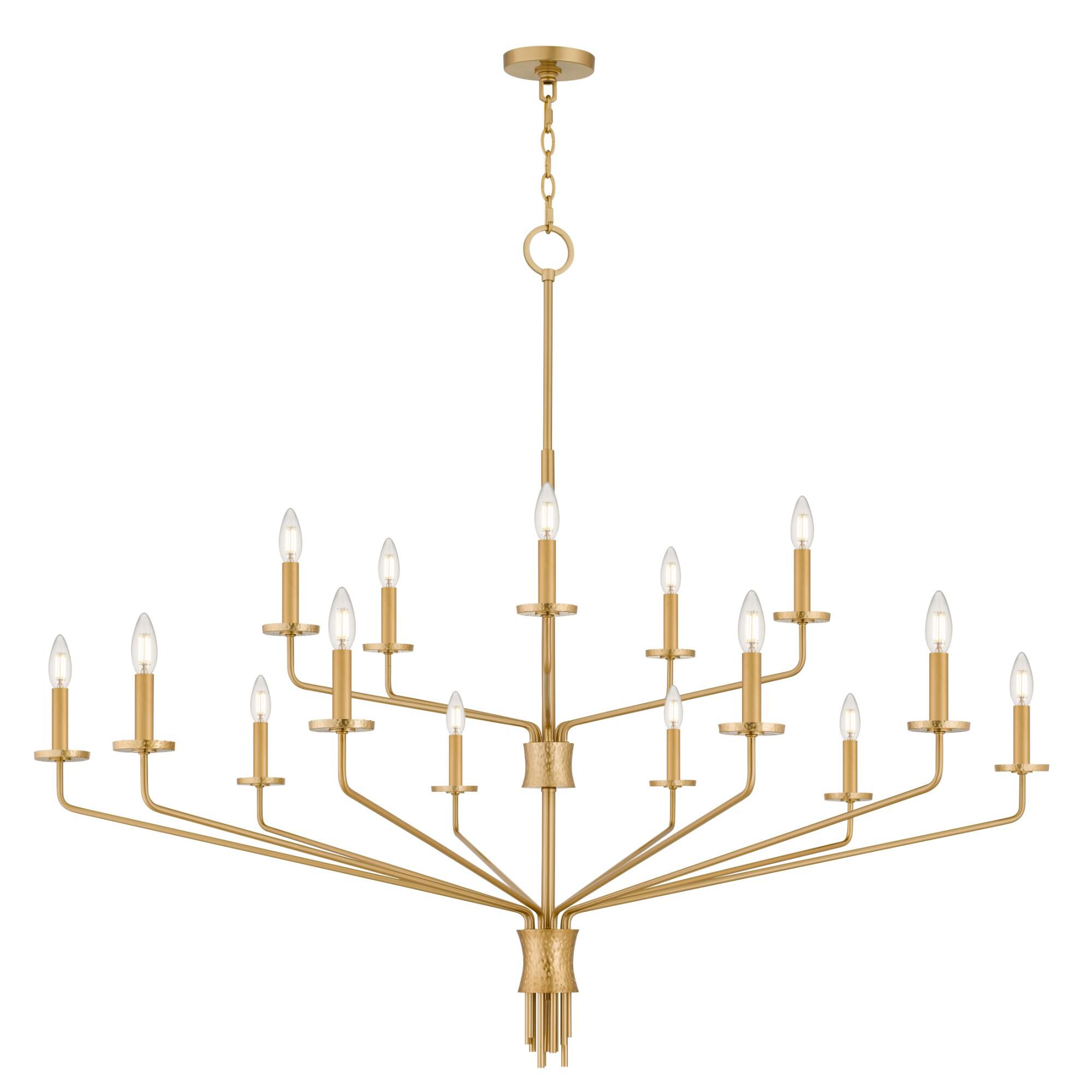 Shown in Brushed Gold finish