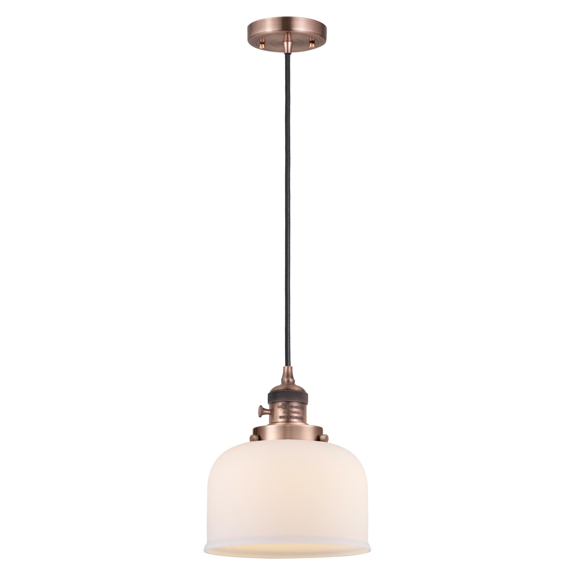 Innovations Lighting Bruno Marashlian Large Bell 8 Inch Mini Pendant