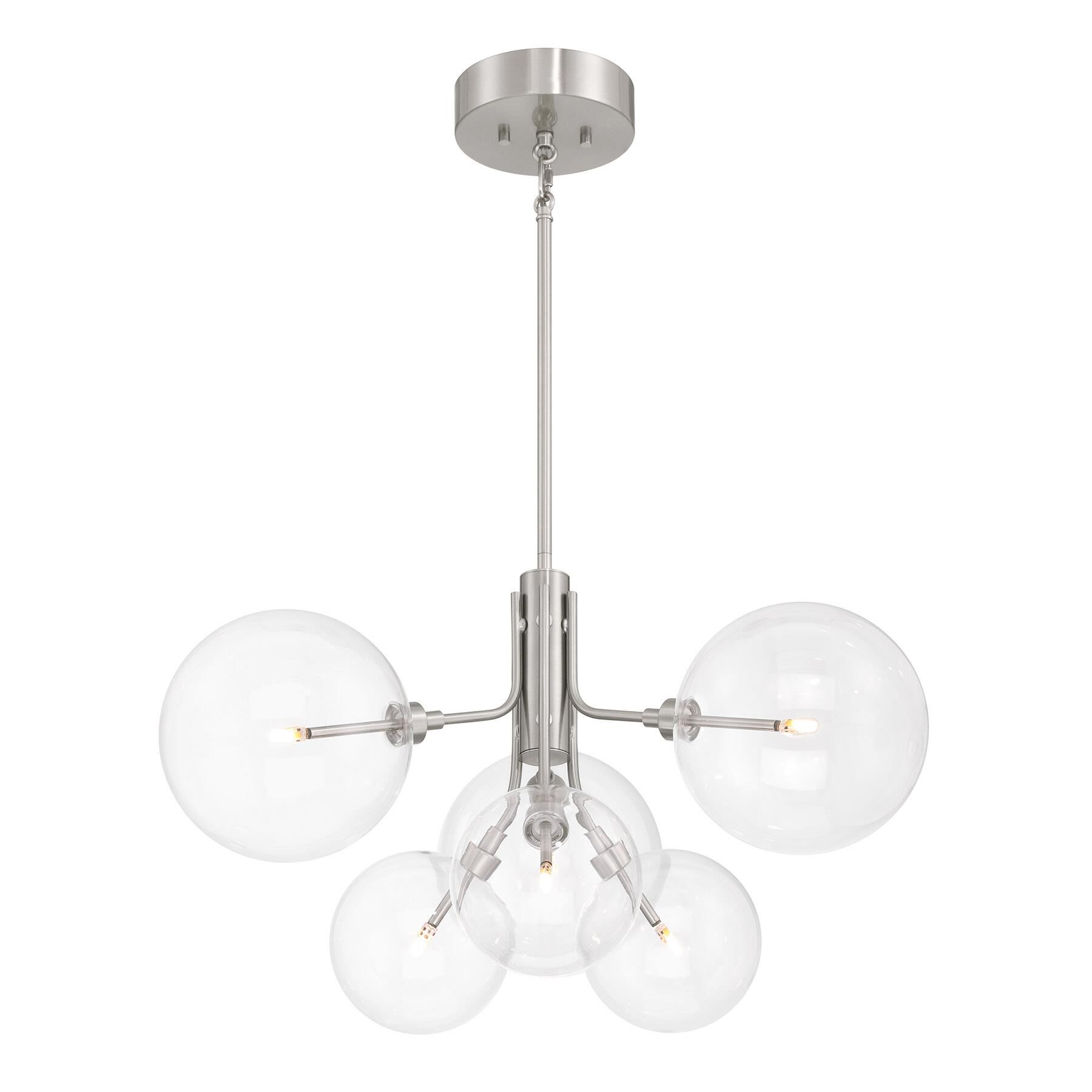 27 Inch Chandelier by Meridian Lighting