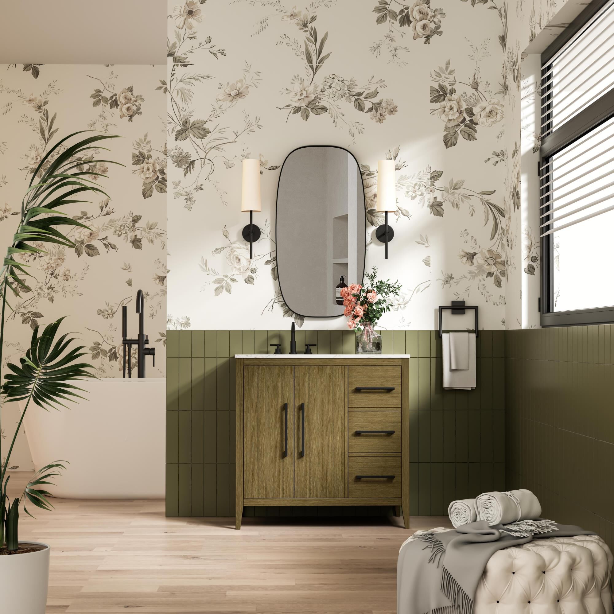 Millie 36 Inch Bath Vanity by Elegant Dcor