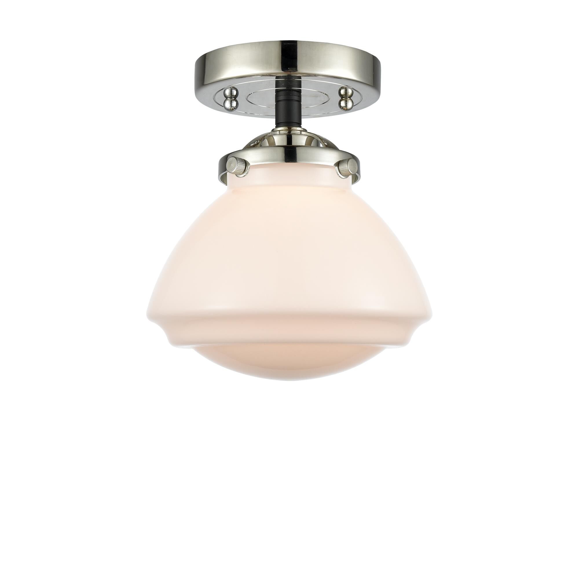 Shown in Black Polished Nickel finish and Bell glass and Glass shade
