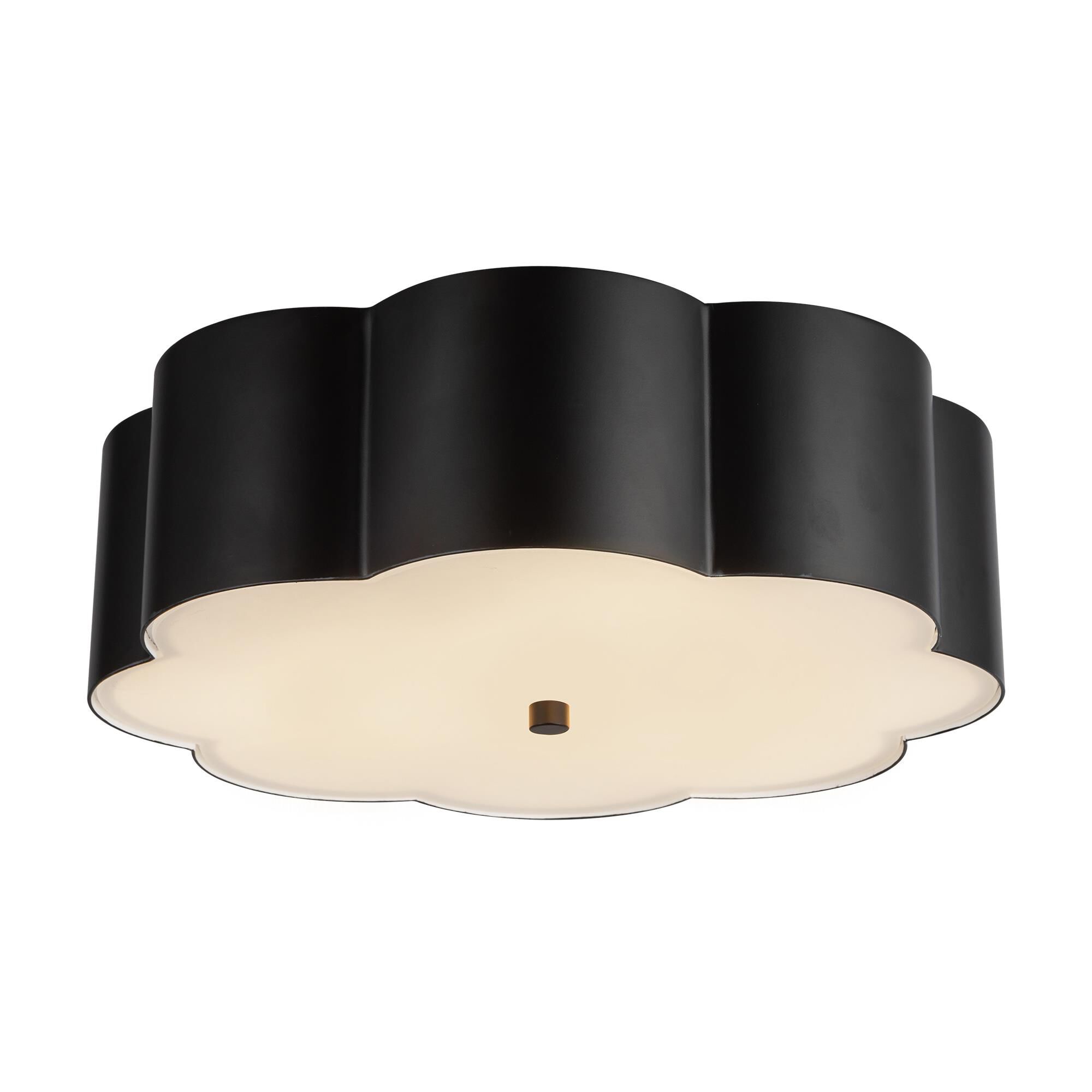 Shown in Matte Black finish and Frosted Diffuser glass