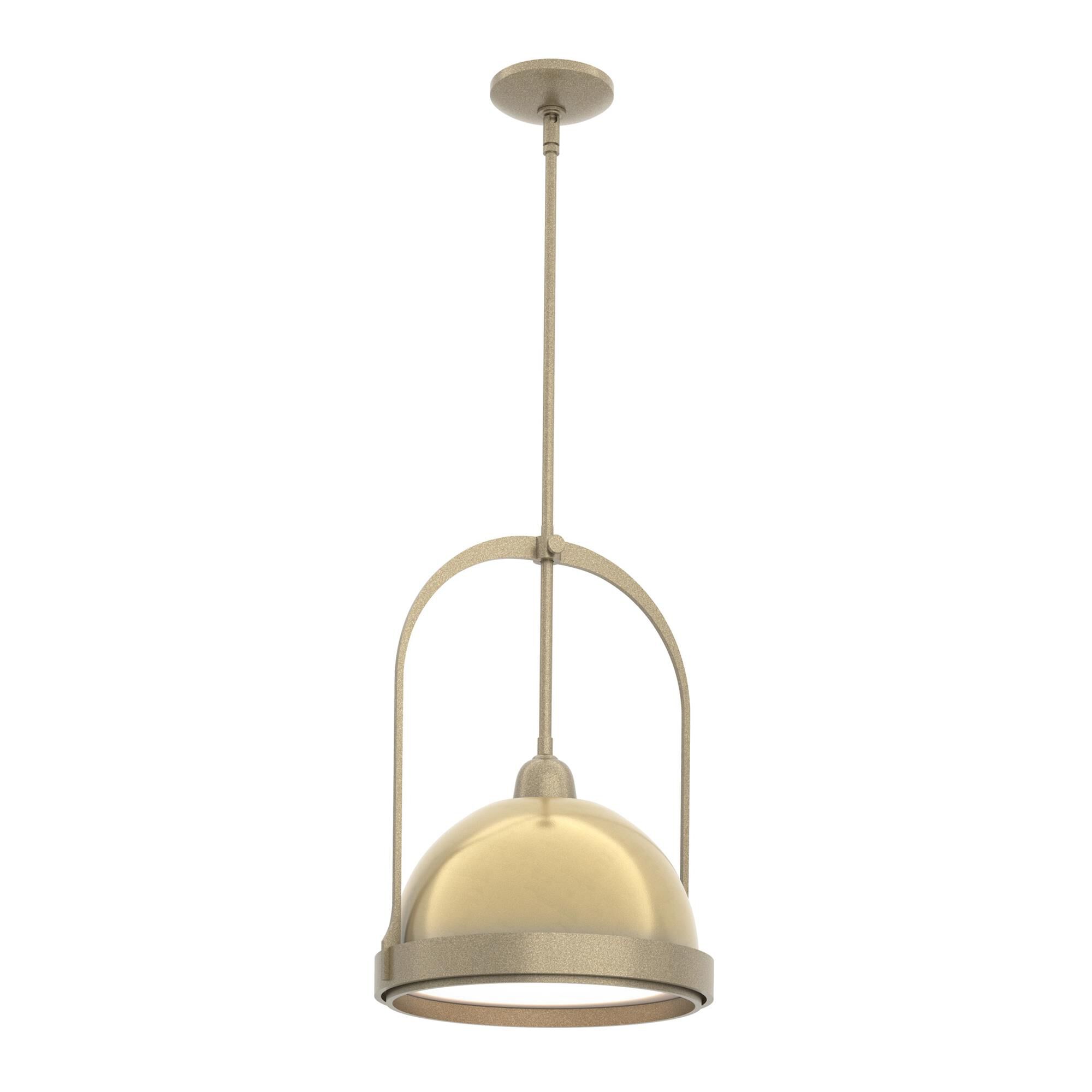 Shown in Soft Gold finish and Modern Brass accent