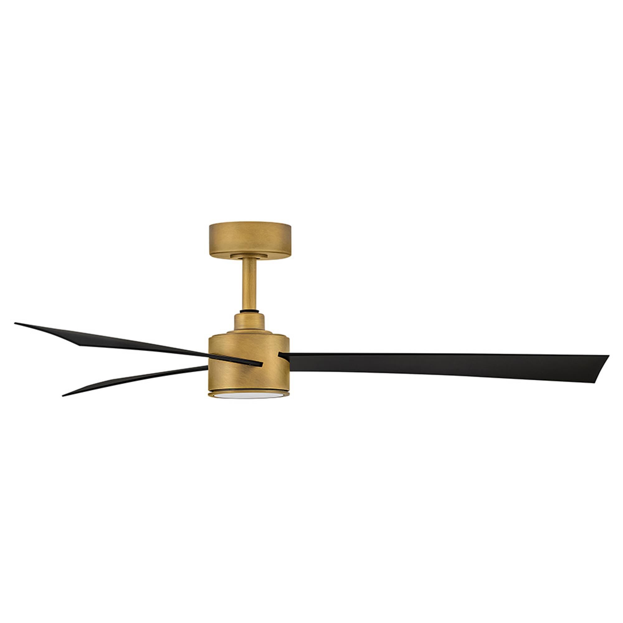 Speck 52 Inch Flush Mount Fan with Light Kit,