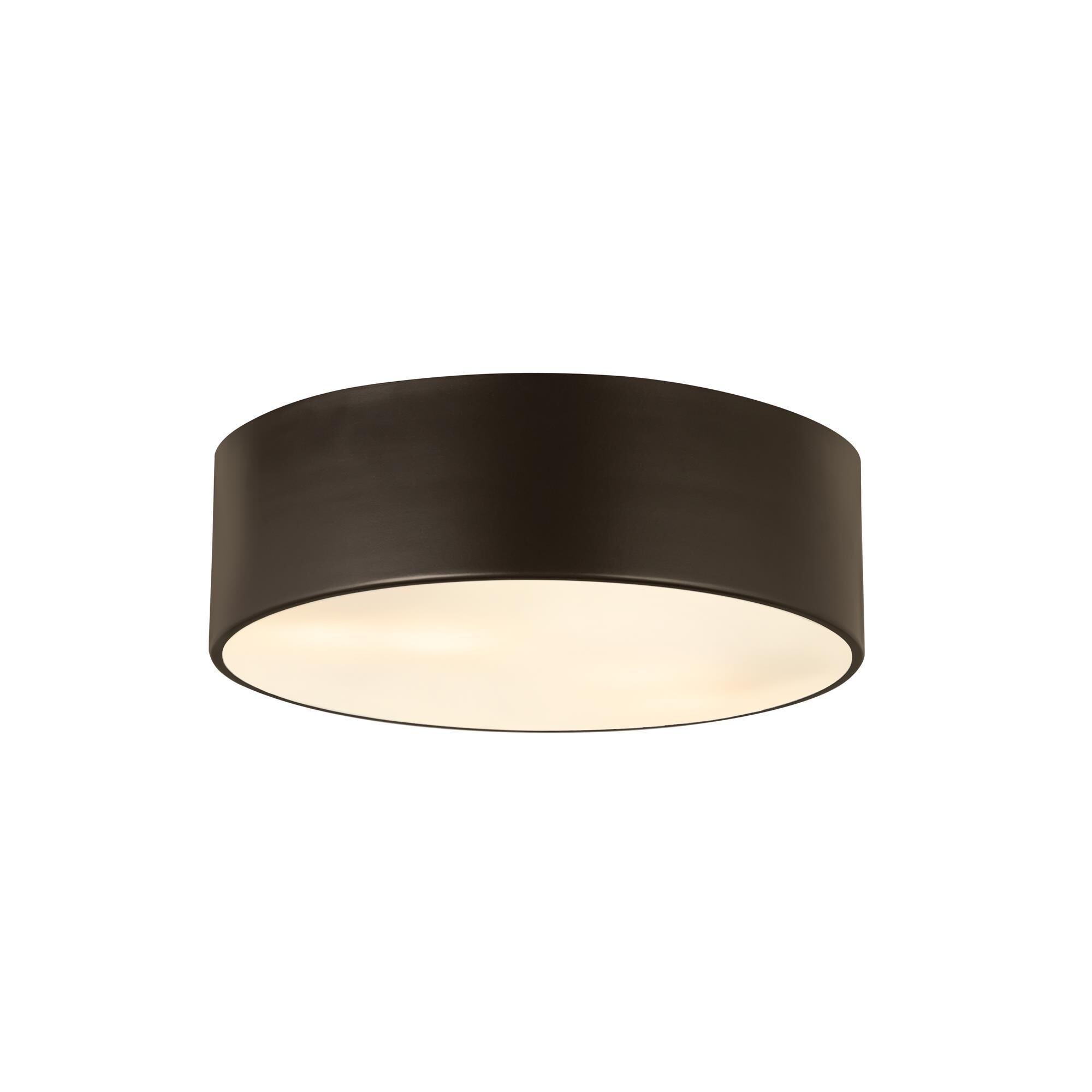 Shown in Bronze finish and Steel glass and Steel shade