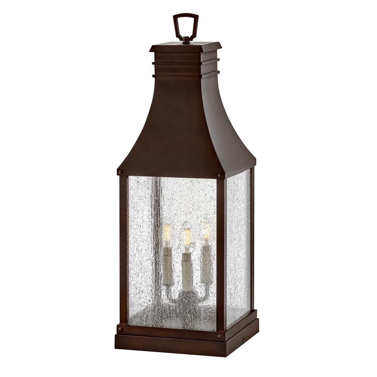 Beacon Hill 26 Inch Tall 3 Light Outdoor Pier Lamp by Hinkley Lighting