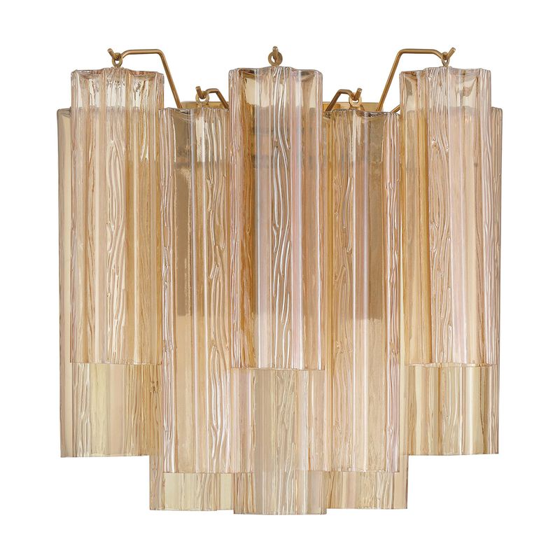 Addis 14 Inch Tall 2 Light Wall Sconce by Crystorama