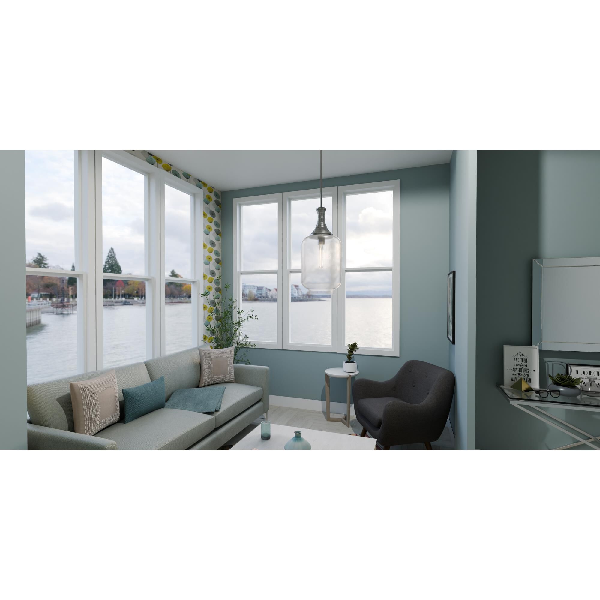 Quoizel Langley 10 Inch Mini Pendant