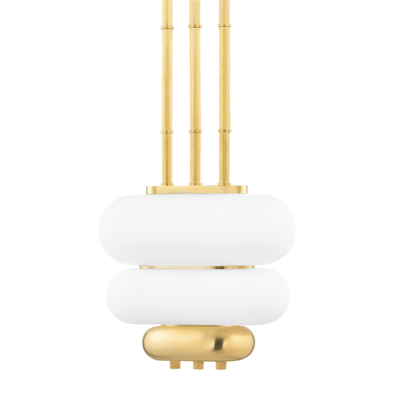 Kelly Behun Palisade Petite Chandelier by Hudson Valley Lighting