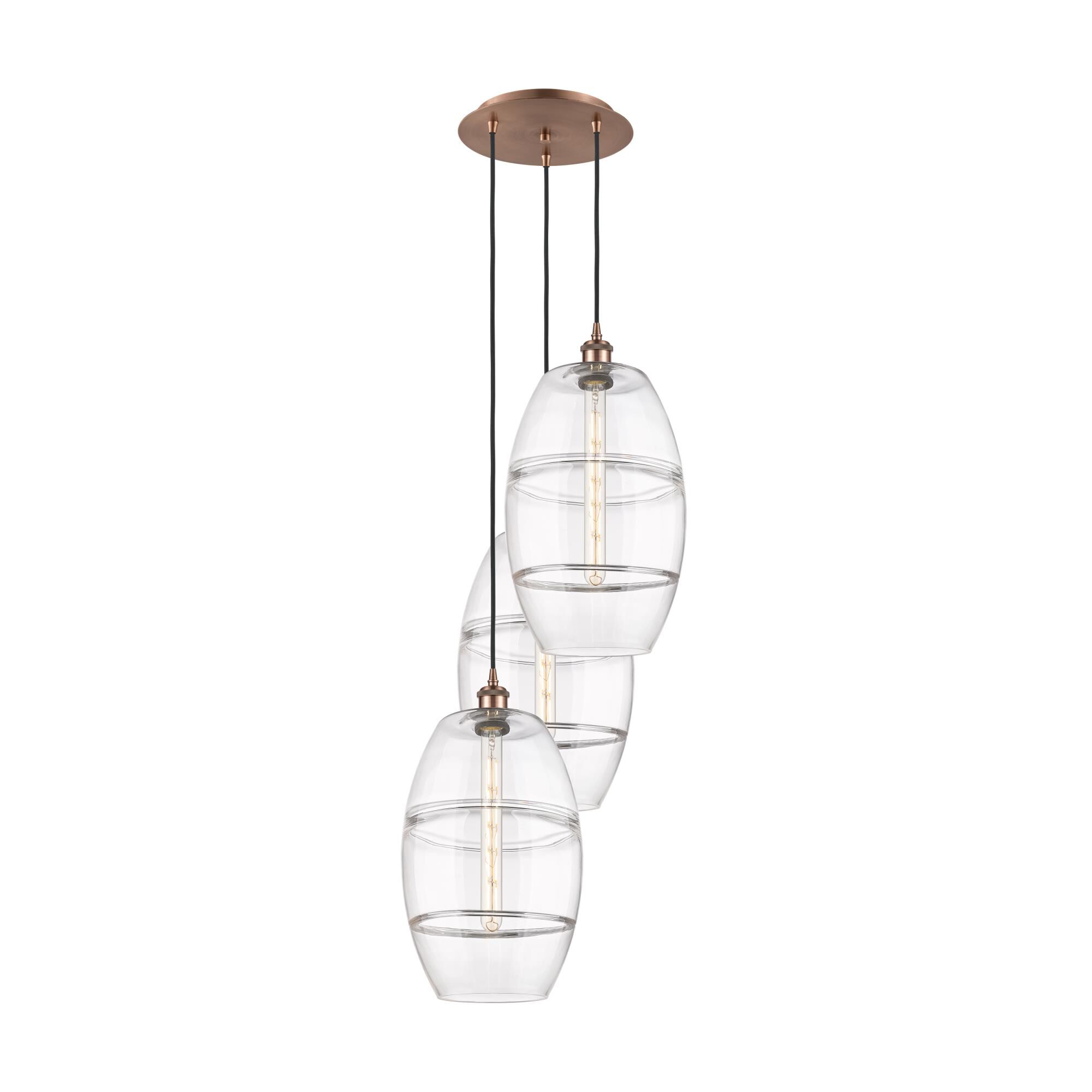 Bruno Marashlian Vaz 17 Inch Multi Light Pendant by Innovations Lighting