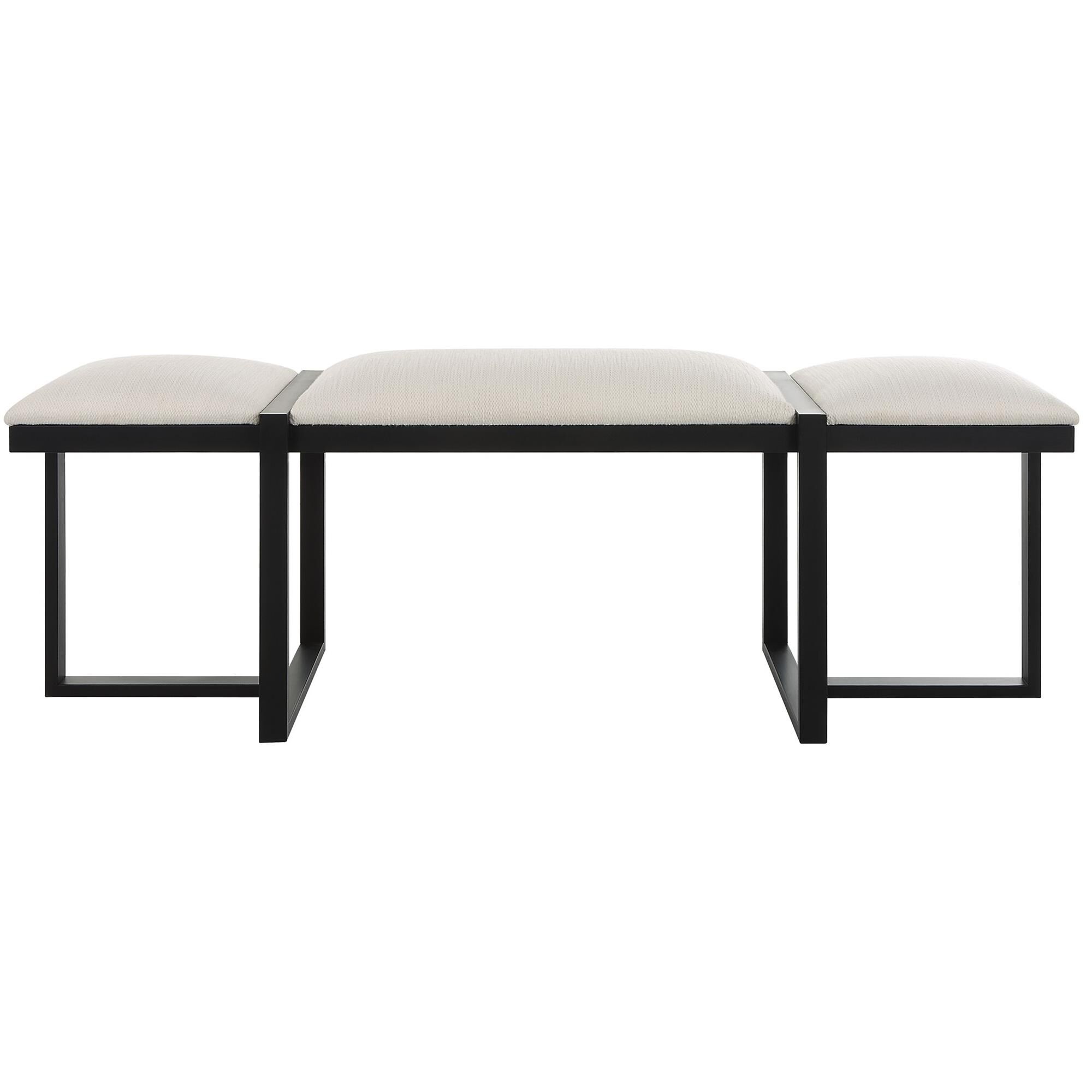 Shown in This Modern Design Welcomes You And Your Friends, Showcasing An Angular Black Iron Framework With Th finish