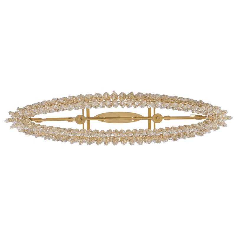 Rubina Medium Linear Chandelier by Fredrick Ramond