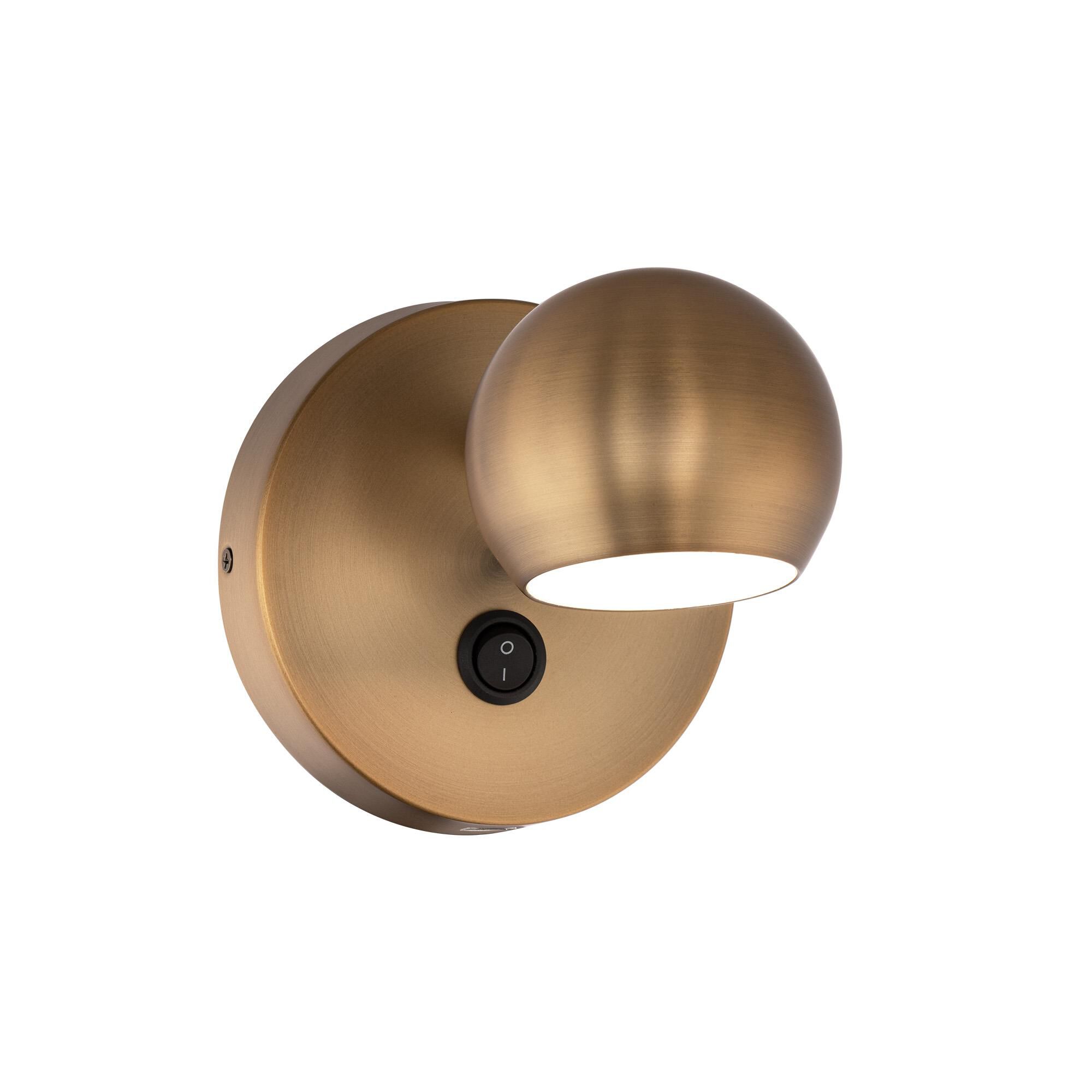 Shown in Aged Brass finish