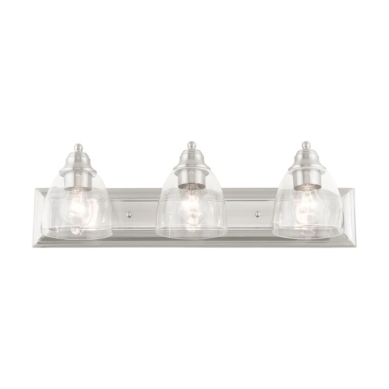 Birmingham 24 Inch 3 Light Bath Vanity Light by Livex Lighting