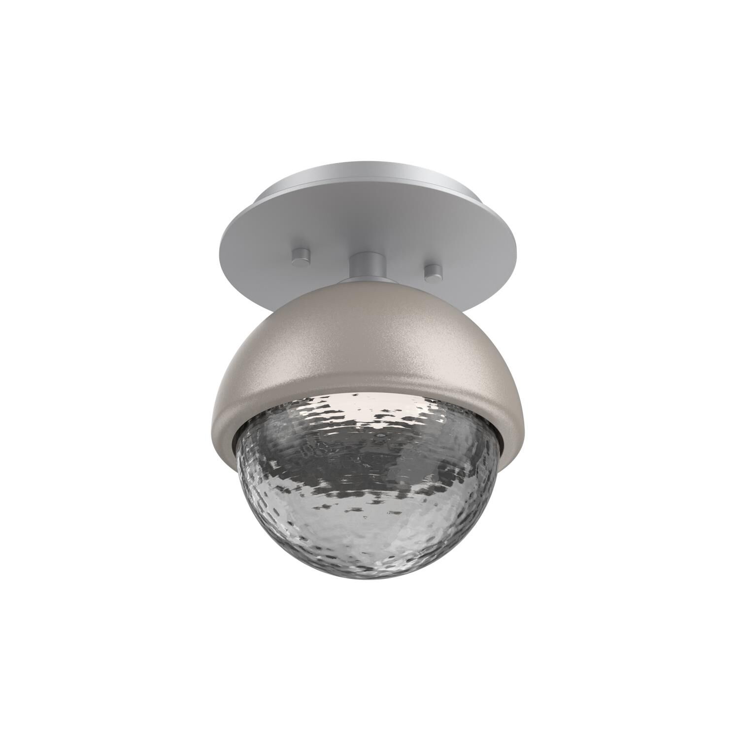 Levi Wilson Cabochon 6 Inch Flush Mount by Hammerton Studio