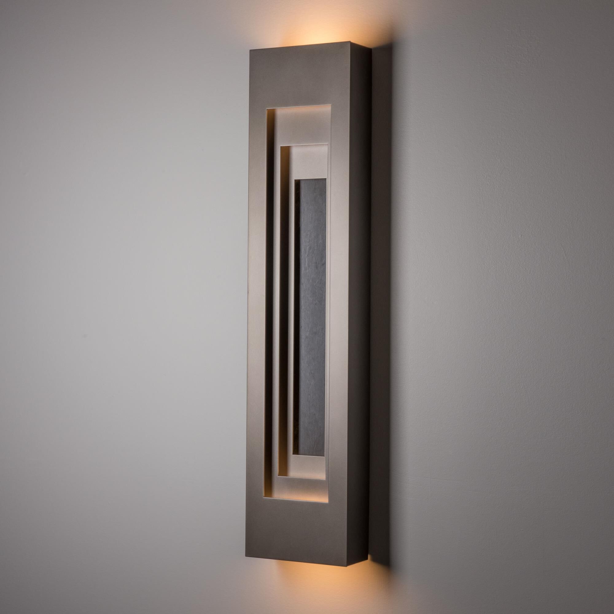 Procession 40 Inch Tall 2 Light Outdoor Wall Light by Hubbardton Forge