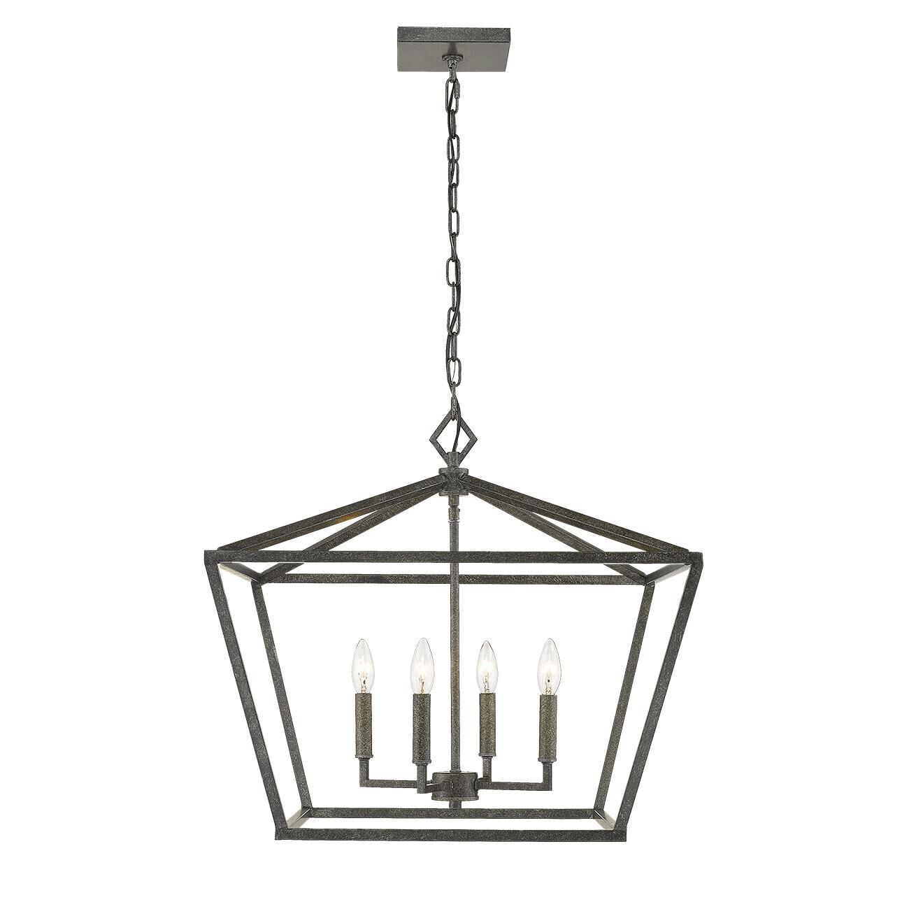 Shown in Antique Silver finish